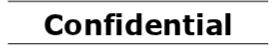 Confidential label