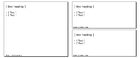 White boxes, 1×2 vertical