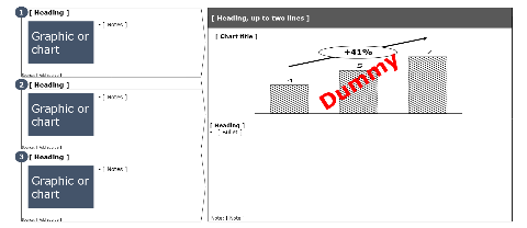 Three boxes with arrows to one grey box