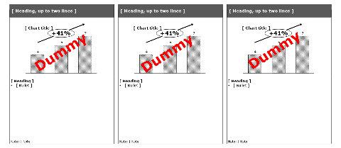 Three vertical boxes