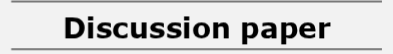 Discussion paper label